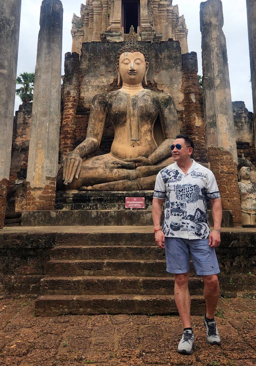 Greymartins3's tweet photo. Knowing your history may help you unlock your future. #เสน่ห์ไทย  #sisachanalai #sukhothai #thailand #unescoworldheritage #Thailandtravel https://t.co/Qzc4tsGLzn