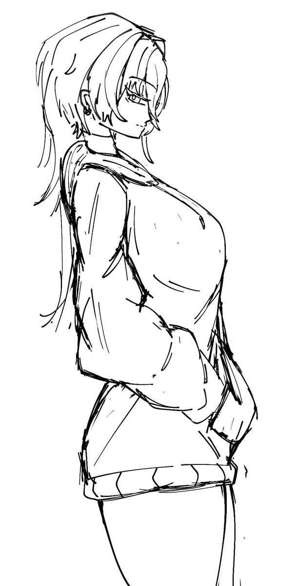 sorannei's tweet photo. I HATE DRAWING SIDE PROFILE https://t.co/nTF36I9ouE