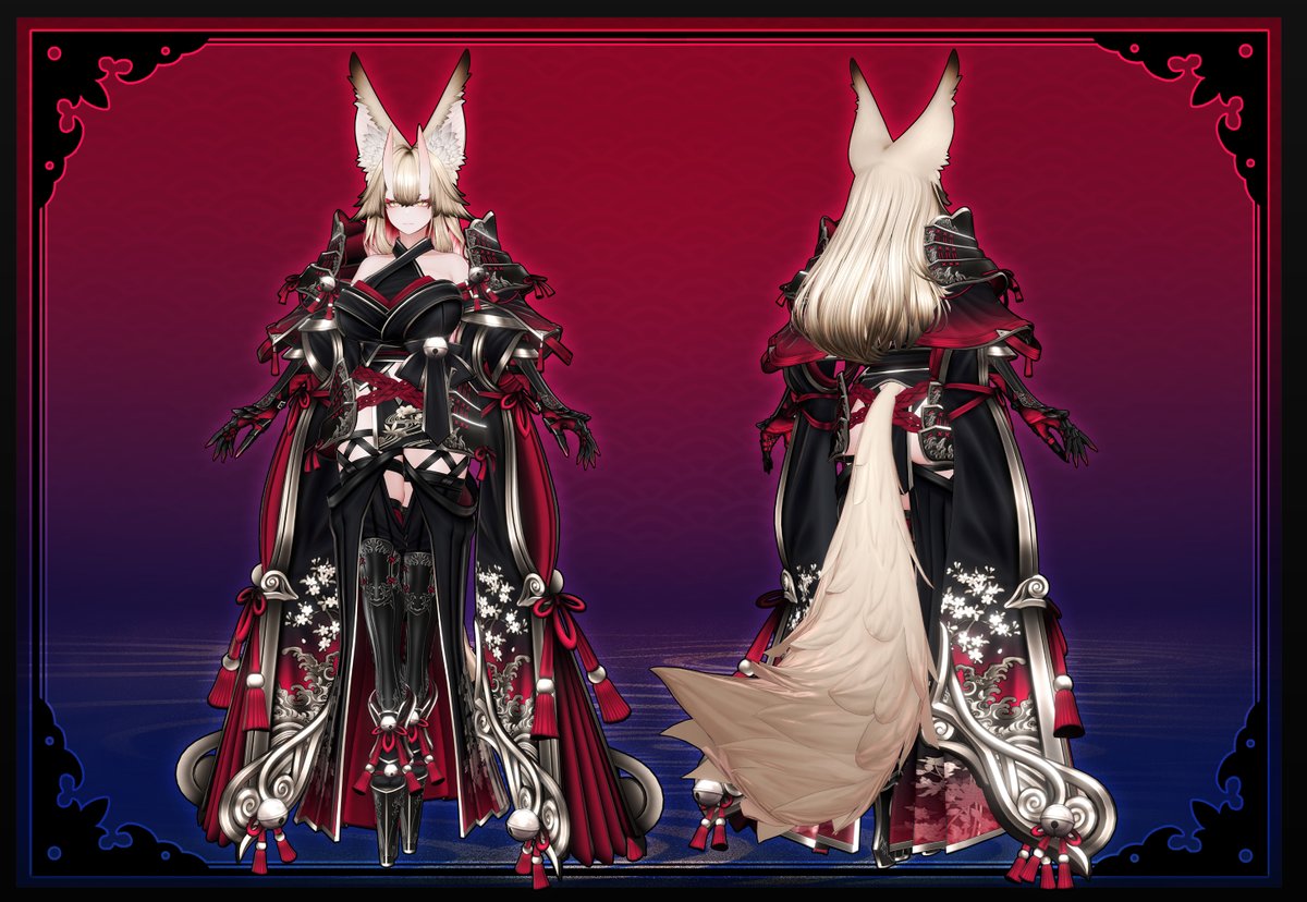 OitaN_3D's tweet photo. 新作【リメイク】オリジナル3Dモデル
『 真-天狐ノ鬼姫 』をBoothに公開いたしました！
https://t.co/hicMTD9Eak

こちらは6年前に販売されておりました、
『 天狐ノ鬼姫 』リメイクになります！

新しくなった天狐ノ鬼姫さんを
よろしくお願いいたします！🙏

#VRChat  #真_天狐ノ鬼姫3D https://t.co/an8WW76pJe