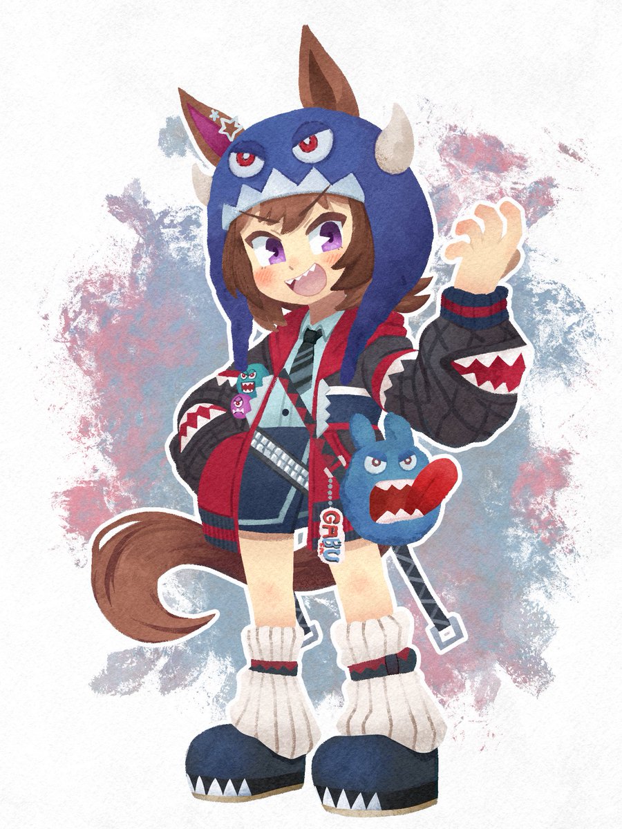 BoTosabu22222's tweet photo. 新衣装ウインディ
色合いがゾロアークっぽくてかわかっこいい！ https://t.co/lKteVPjY88