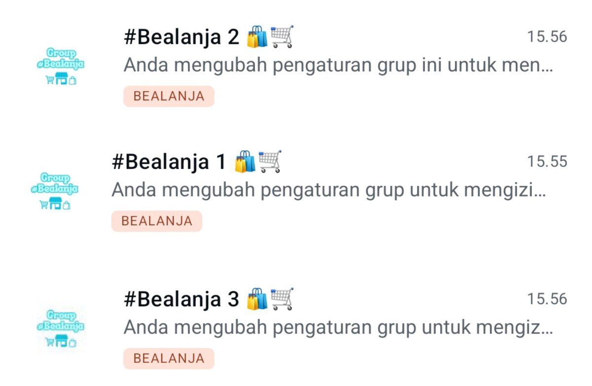 ba_struggles's tweet photo. OPEN MEMBER GRUP BEALANJA RESMI ✅
#bealanja 🛍🛒

Caranya?
📌 DM akun @ba_struggles dengan mengirimkan form di bawah!

Form Join Grup Bealanja
- Nama :
- Username X :
- Nomer WA :
- Spess Jualan :

Kuota per-grup 1000 member, jumlah grup akan bertambah seiring berjalannya waktu. https://t.co/Ol1o66WLnD