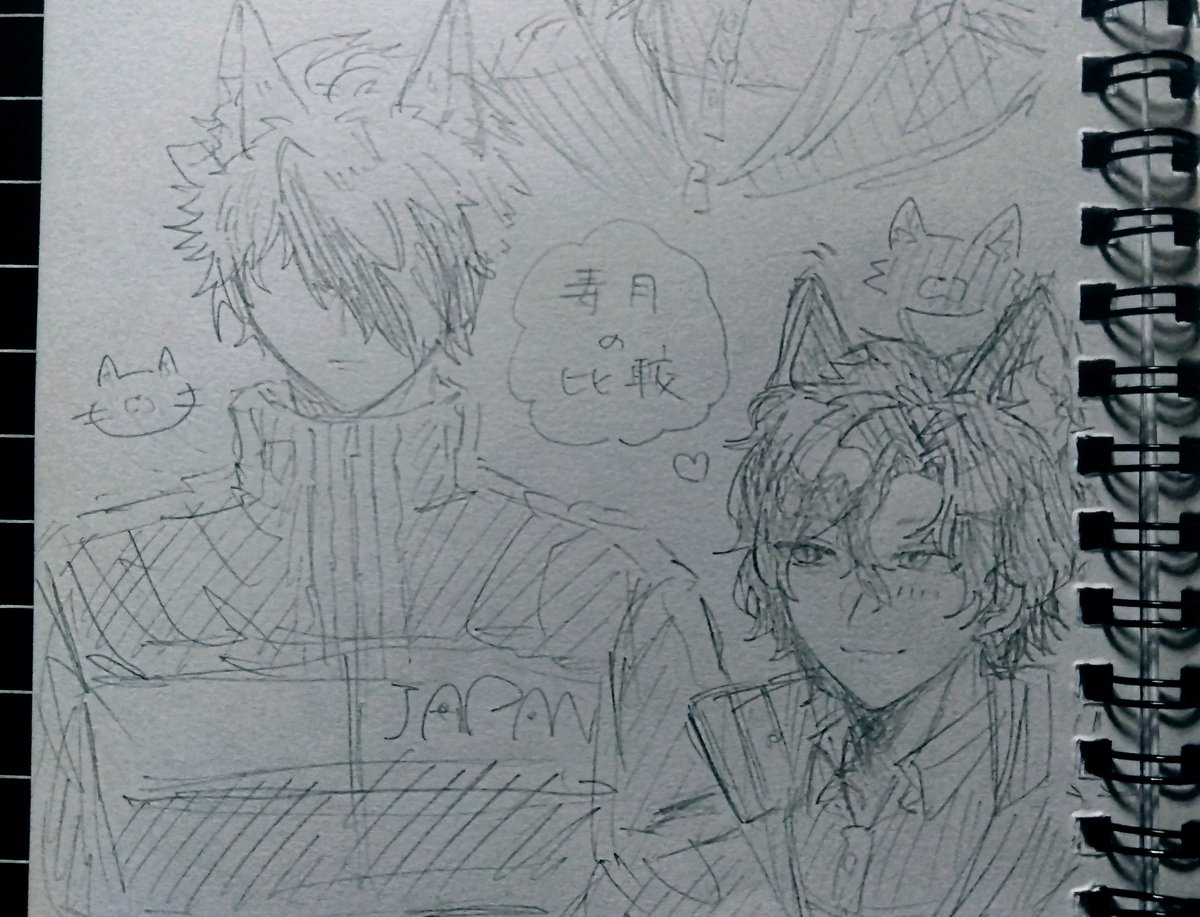 Fuka_cat1219's tweet photo. アナログたのちーー
ケモちゃん寿月たくさん描けて嬉しい https://t.co/Ynwfm57uHK