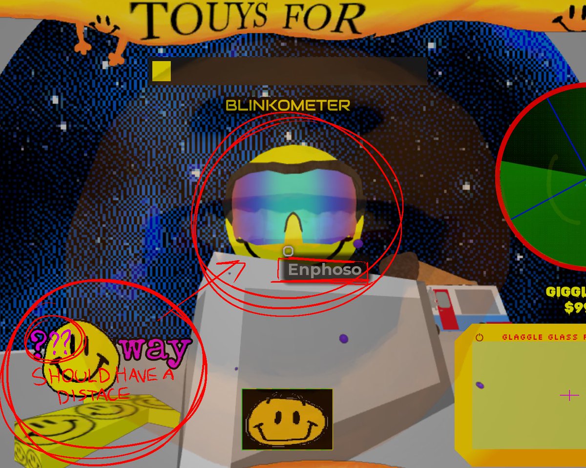 EmptyCup___'s tweet photo. Been getting the new Minesweeper level and noticed the glaggle arrow doesn’t point to Enphoso like it should, absolutely unplayable smh https://t.co/buVaSwLFag