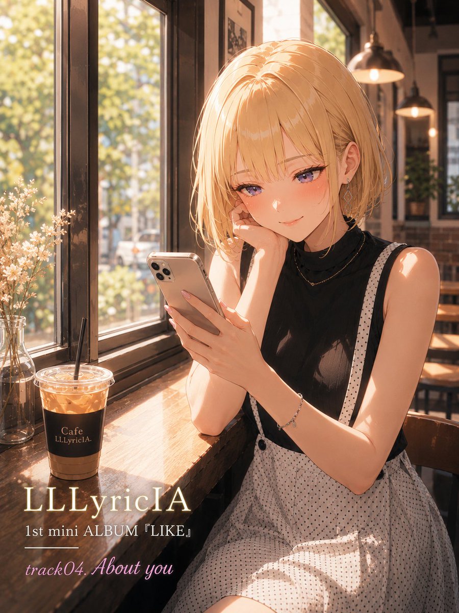 FuKoikeryo's tweet photo. ◆LLLyricIA(リリシア)
1st mini ALBUM 『LIKE』
track.04.About you コンセプトフォト
◆YouTube music
https://t.co/F7efAonW2R
配信曲一覧はこちら!
https://t.co/30Y2ZbLpYj
teiさんのコメント
「可愛らしい曲なので是非聴いてください!」
#という体 #LLLyricIA #作詞 #AI作曲 #suno #配信 https://t.co/vu0UivG0vS