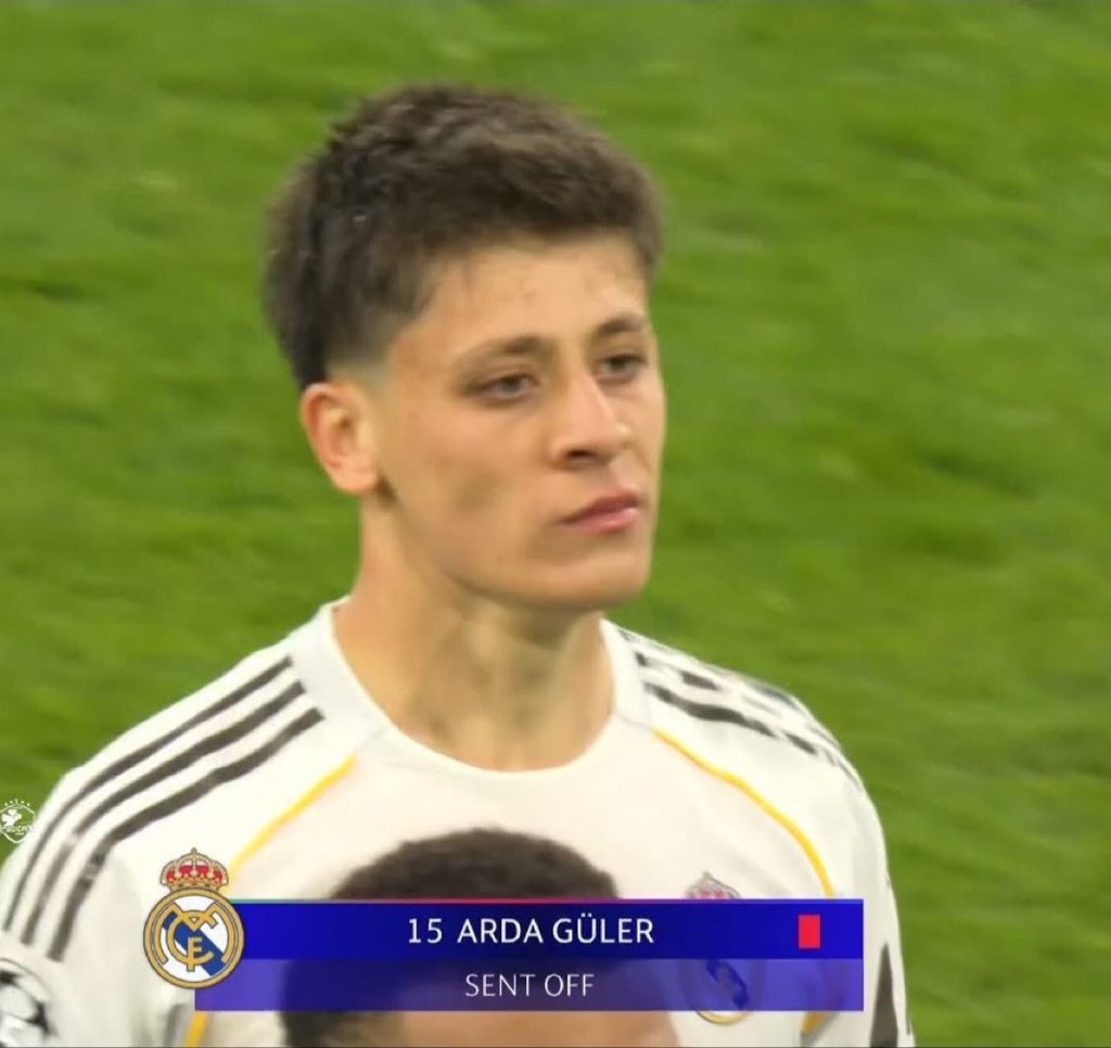 idoxvi's tweet photo. I forgot Camavinga, Guler and Bernardo got red carded in their last UCL games last season…

With Tchouameni and Pitarch injured we’ll have to put an academy kid in midfield next to Jude and Fede vs Inter https://t.co/MxFf024uon