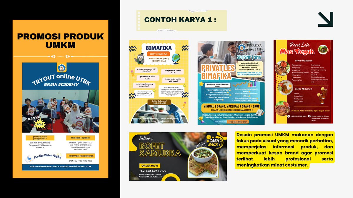 gotmyyellow's tweet photo. @leviaremine halo kakk, bisa di aku yaa. kebetulan design adalah bidangku dan sering ngerjain project dengan umkm, pihak kampus, swasta, dll. no ai serta payment di akhir, kalo berminat boleh langsung dm yaa kakk https://t.co/fiZeDmD9g5