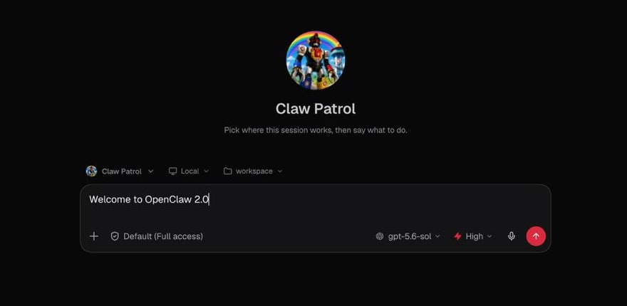 _Pandore's tweet photo. OpenClaw 2.0 is out. I’ve run part of my infrastructure on OpenClaw since February, through a very real love–hate relationship. The browser app now starts with a conversation and keeps setup, ongoing work and live progress in one place. I’ll try it. https://t.co/n6lRYIzvTl