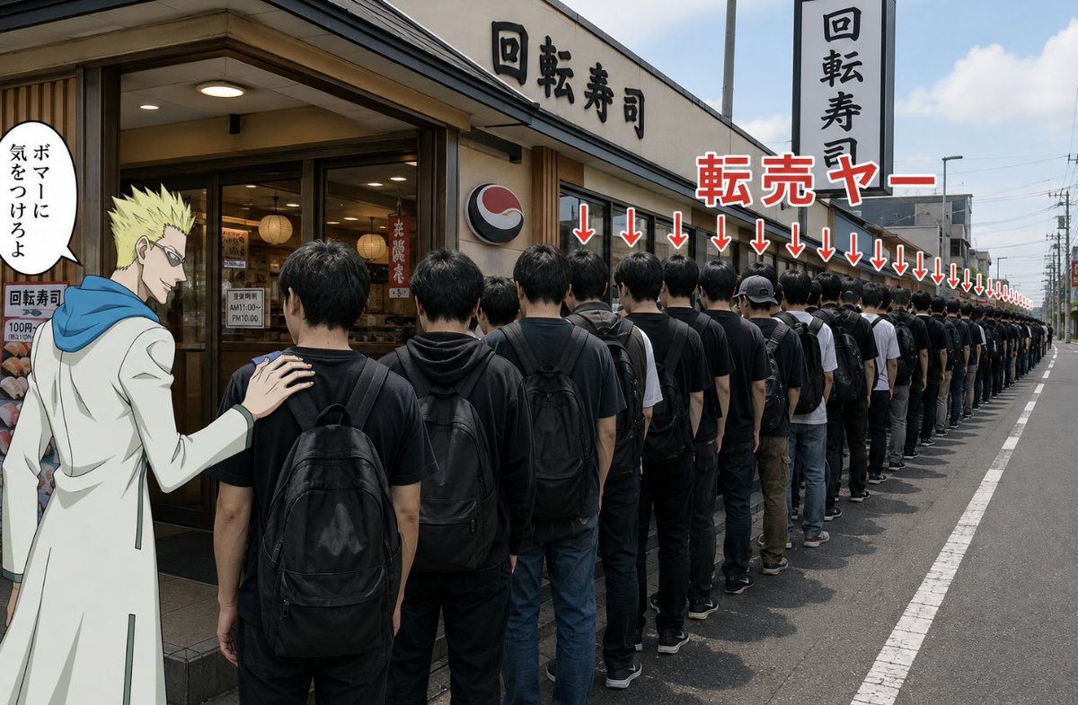 torekaneki's tweet photo. ハンターハンター一番くじを買えない愛好家達の怒りを転売ヤーに行動で示すゲンスルーさん https://t.co/lUCvJITbZK