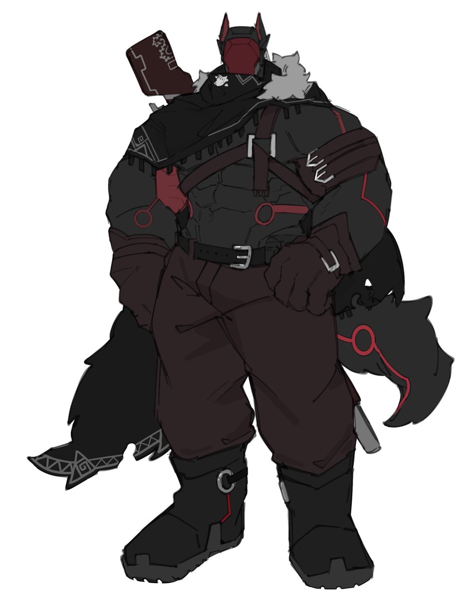 wharuwolf_0702's tweet photo. #今月描いた絵を晒そうㅤ 
もしかしてtrpg卓の立ち絵しか描いてないな？ https://t.co/YhfItkAMto