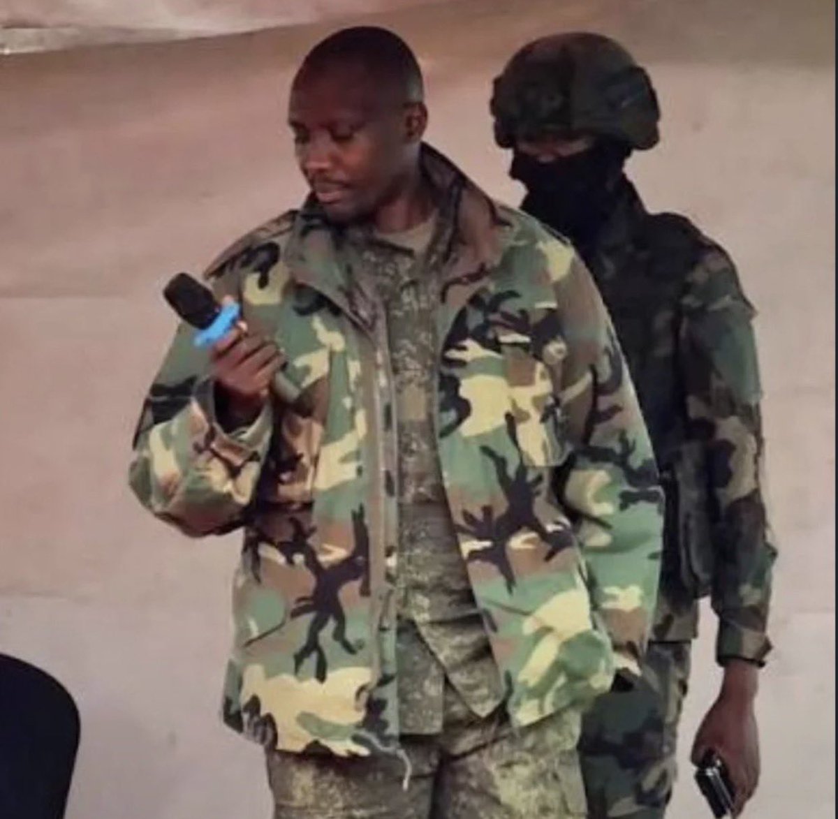 GenBitero1's tweet photo. From fighting to stop the 1994 Genocide against the Tutsi to standing for the rights of the Congolese people today, Gen. Sultan Makenga remains a symbol of determination and courage.  ✨🇨🇩

Before.                                     After https://t.co/w92L6aqj5Z