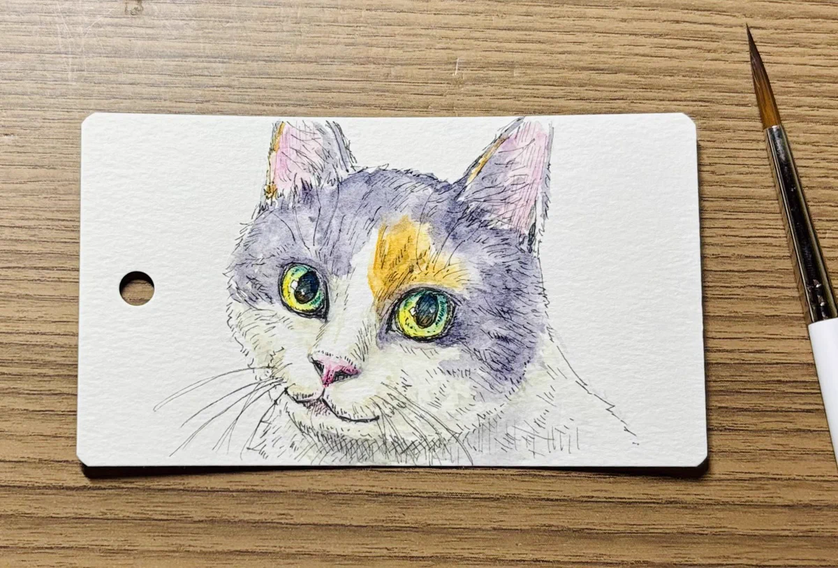 しお@水彩画 (@shio_watercolor) / X