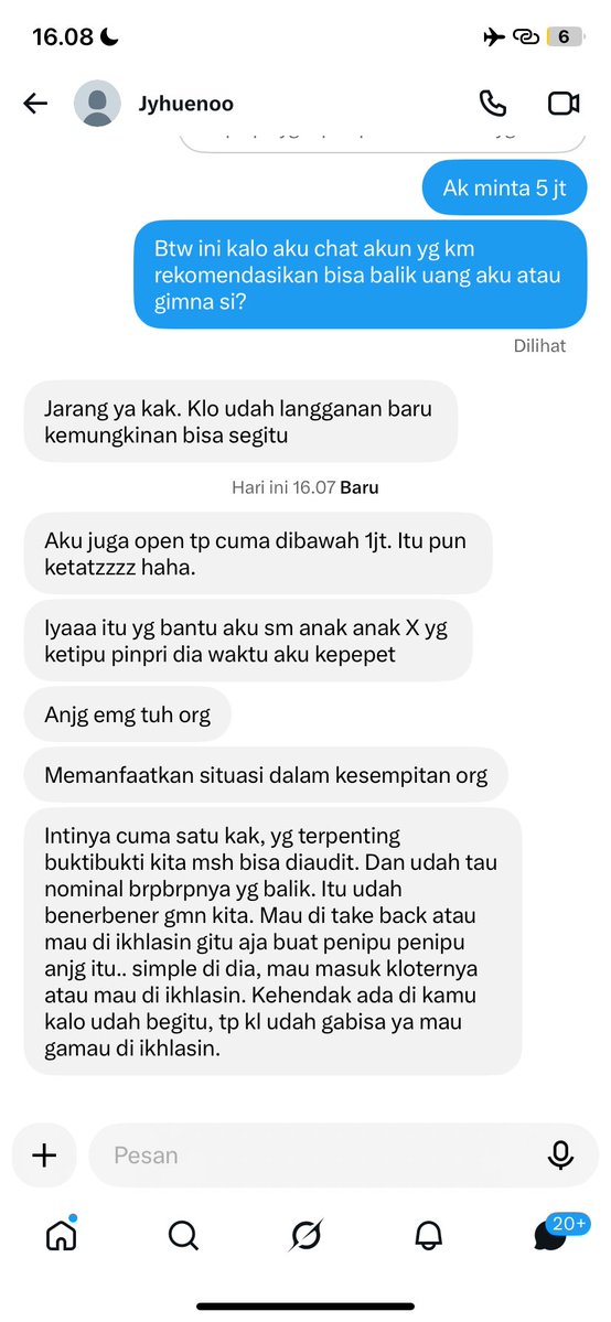 inipiahh's tweet photo. @jihaneysi Ikutan ya ka, aku lagi sedih abis kena musibah dia malah mau nipu lagi hehehe https://t.co/P6UCSgLFAy