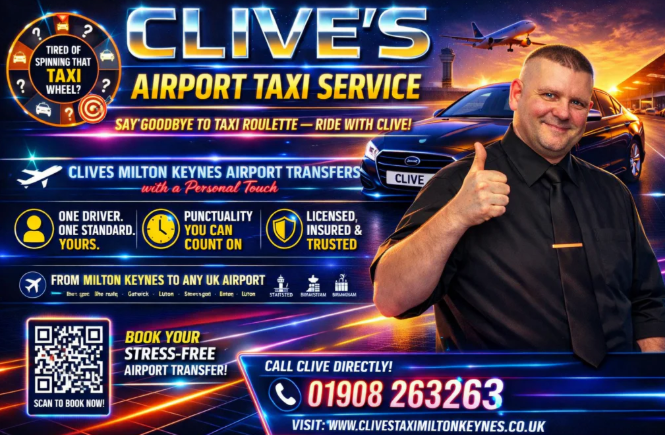 findabrit's tweet photo. Good morning, everyone! 🇬🇧

Yesterday I said we'd be adding Taxis & Private Hire to the directory, and we already have our first one!

A warm welcome to CYBERCABZ AIRPORT TRANSFERS, run by Clive in Milton Keynes. 🚕✈️

Clive offers airport transfers, ferry port runs and long-distance journeys, with one big difference: you know exactly who your driver is going to be. He's fully licensed and insured, with both driver and vehicle vetted to local authority standards.

So, if you've got a trip coming up and fancy supporting an independent British driver rather than playing what Clive calls "taxi roulette", take a look 🇬🇧

https://t.co/BSJFRxwI5H