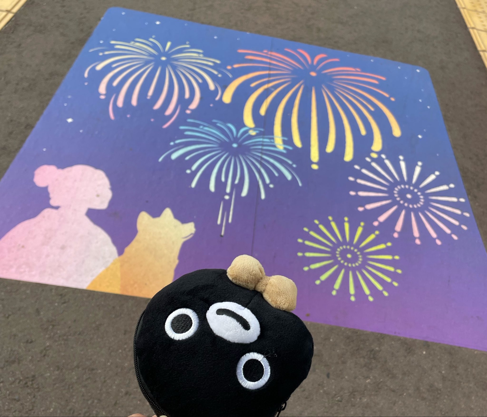 lanai в X: „花火、今年も良かった☺️ またきますよ〜 ヌシはこまち号