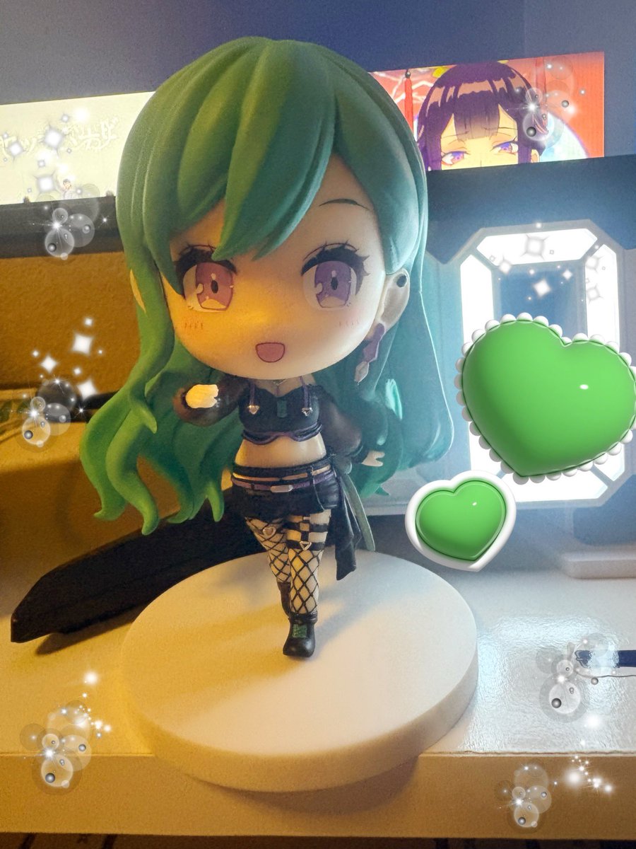 yunotechi's tweet photo. べにちゃんがきた💚かわいい https://t.co/REEjZLDvri
