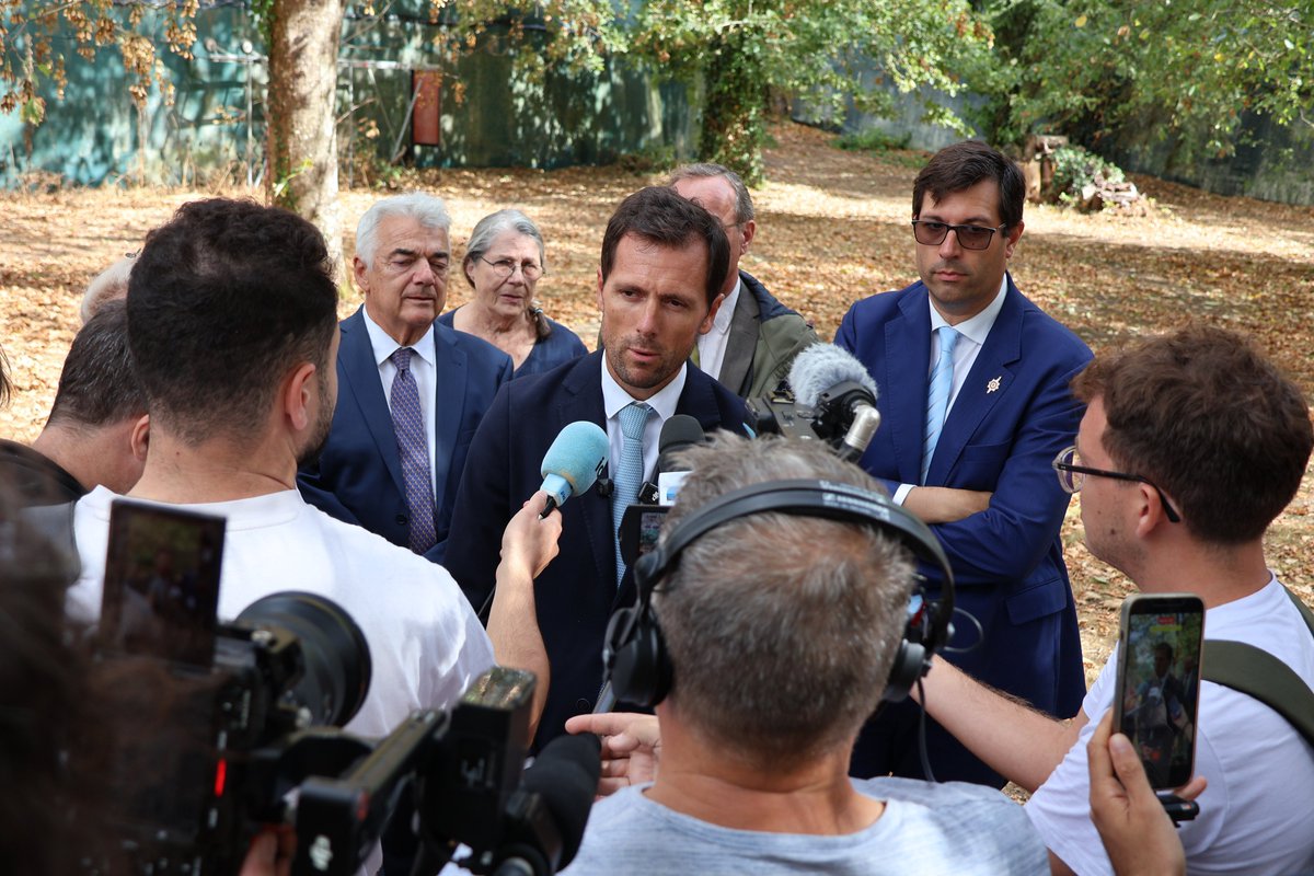 Image de Préfet Centre-Val de Loire et Loiret - Vendredi 28/8, M. Lefèvre ministre délégué chargé de la Transition écologique s'est rendu au centre 