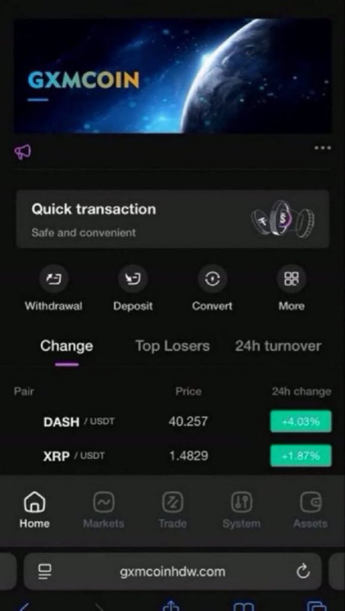 cacauencorde's tweet photo. #gxmcoinhdw #Cryptoscam #investmentscam #ETH may involve high-risk financial operations involving restricted withdrawals, undisclosed charges, and uncertain regulatory supervision, potentially resulting in financial losses. If affected, seek support promptly via DM.

#GXMcoin https://t.co/gdRAukFdWC