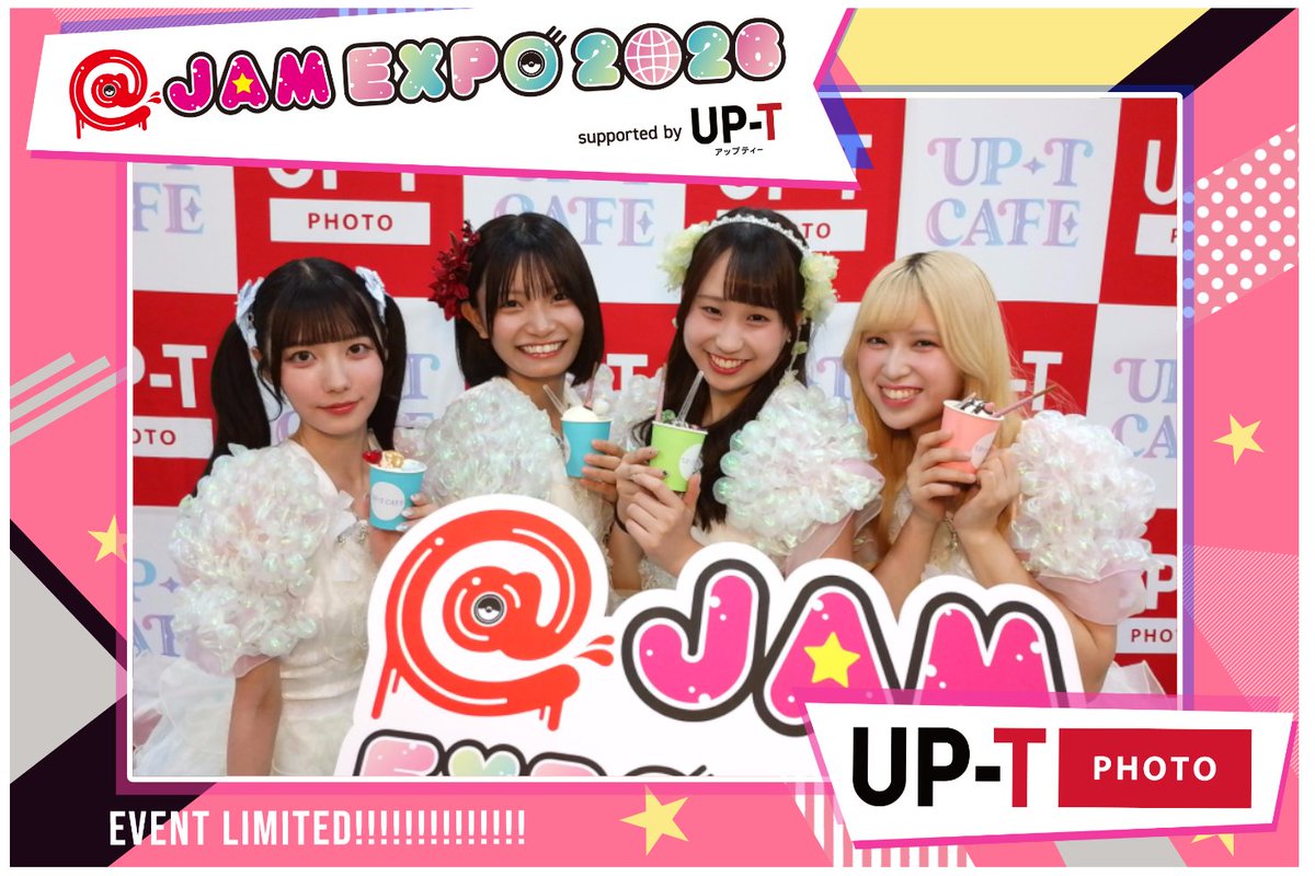 upt_photo's tweet photo. アットジャム2026にて
まねきケチャ（@maneki_kecak_x）さんにUP-T Photoで撮影いただきました📸💕

素敵に撮っていただきありがとうございました！
#アットジャム
#アップティー https://t.co/NFgQNg8gUQ