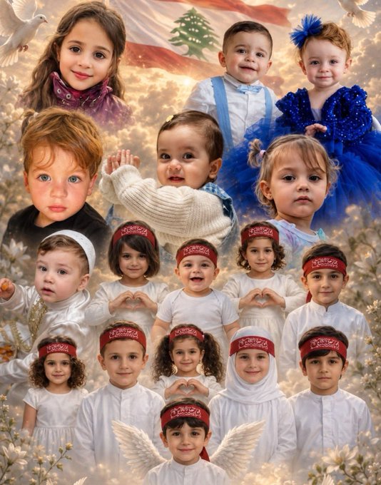 Bushra_LB's tweet photo. السلام على ملائكة الجنوب..🥀🥀

ما ذنبهم، سوى أنّهم عاشوا في بلد يتحكّم فيه الخونة؟

#لبنان https://t.co/ilvHXMfvmF