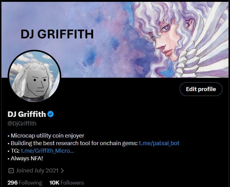DjGriffith's tweet photo. Altszn can start now. https://t.co/VrJE3wywQN