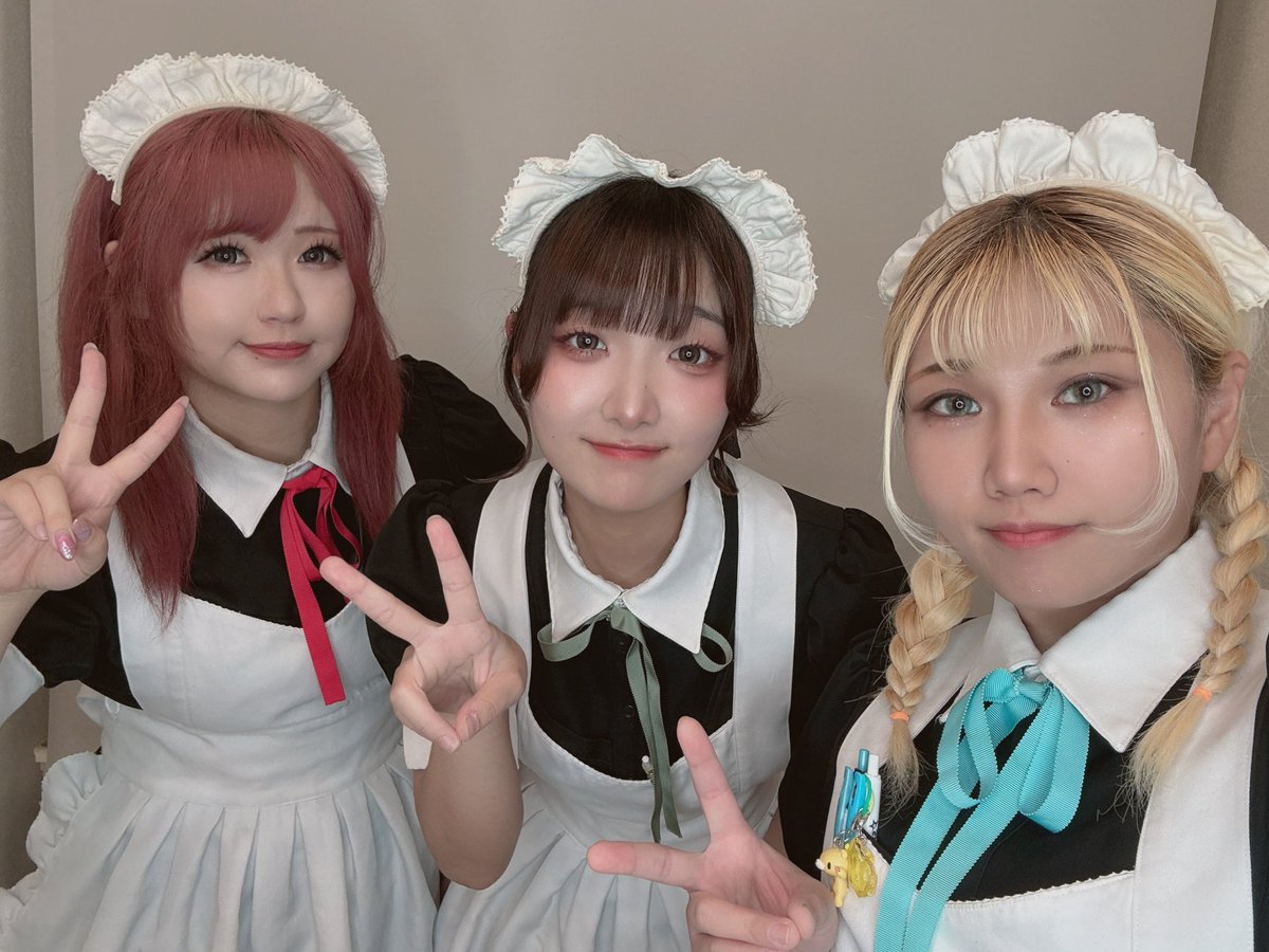 PaletteMaidcafe's tweet photo. 8/31(月)
スカーレット、抹茶、アリスブルーです🙌
　
おすすめメニューは
たくさんあるので画像をご覧ください🙆‍♀️
　
流しそうめんもあります
　
お待ちしております🥳 https://t.co/ovpkN83g70