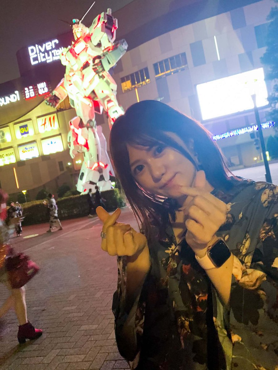 AIMI_0904's tweet photo. お台場のガンダムが今日までなんだって！
さみしいよね！なみだの〜向こうがみ〜え〜る〜の〜😭 https://t.co/fKbej0wmxL