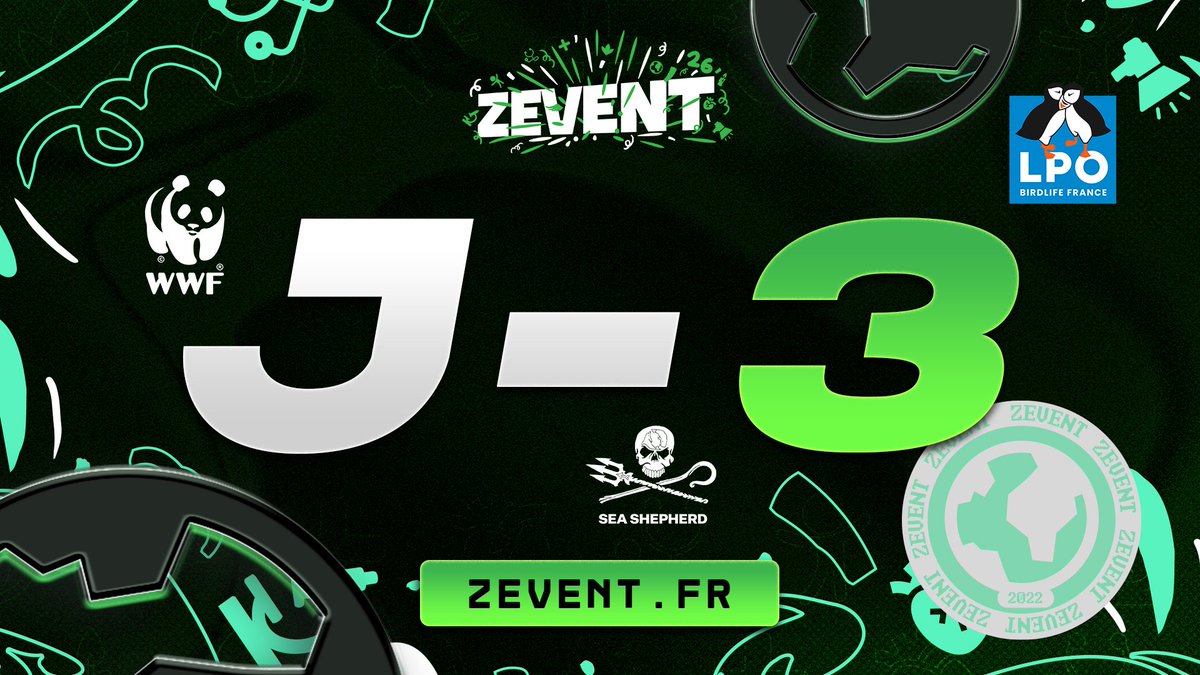 ZEVENTFR's tweet photo. J-3 avant le ZEVENT 2026 ! 👏 https://t.co/uj5LOkm1Fw