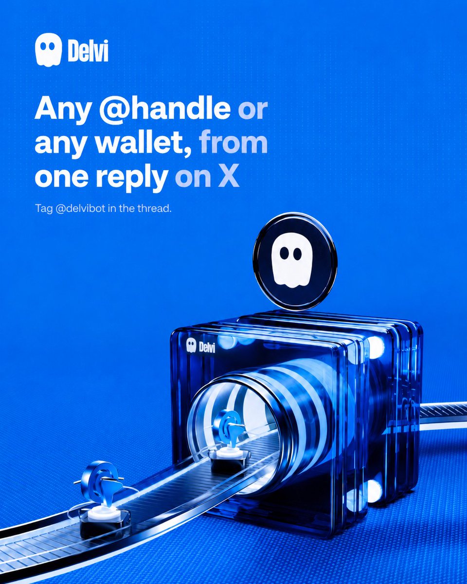 TryDelvi's tweet photo. The next step for crypto payments is making them feel normal.

Delvi lets you pay directly through X without asking someone to send you a long wallet address.

Just tag @DelviPayment and write the payment:

@DelviPayment send 0.001 ETH to @friend

Or send directly to a wallet address.

The technology works on chain. The experience stays simple.

Built around Ethereum and the Robinhood ecosystem, with Solana as a secondary network.

We are building a world where sending crypto feels as easy as sending a message.

Delvi is just getting started.