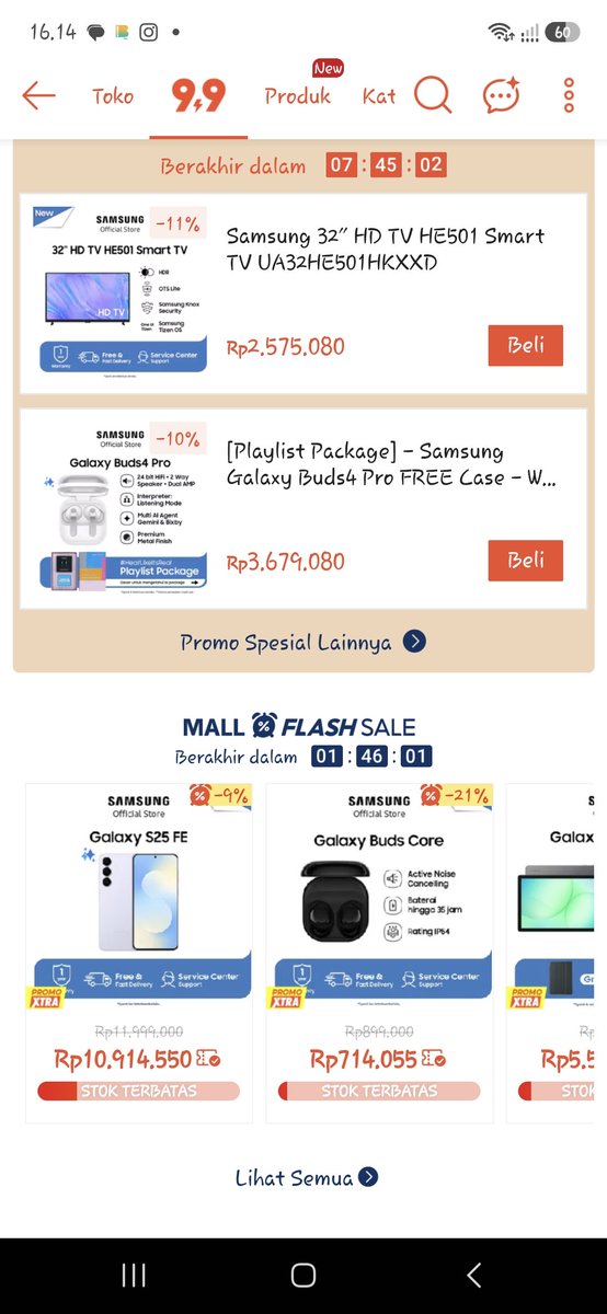 Wahyu_cripto's tweet photo. @ShopeeID Welcome to Galaxy S, di #GalaxyS26 FE terbaru 🤩 #ItsFEnomenal #TheNewGalaxyS26FExShopee https://t.co/v7pSYgOhG0