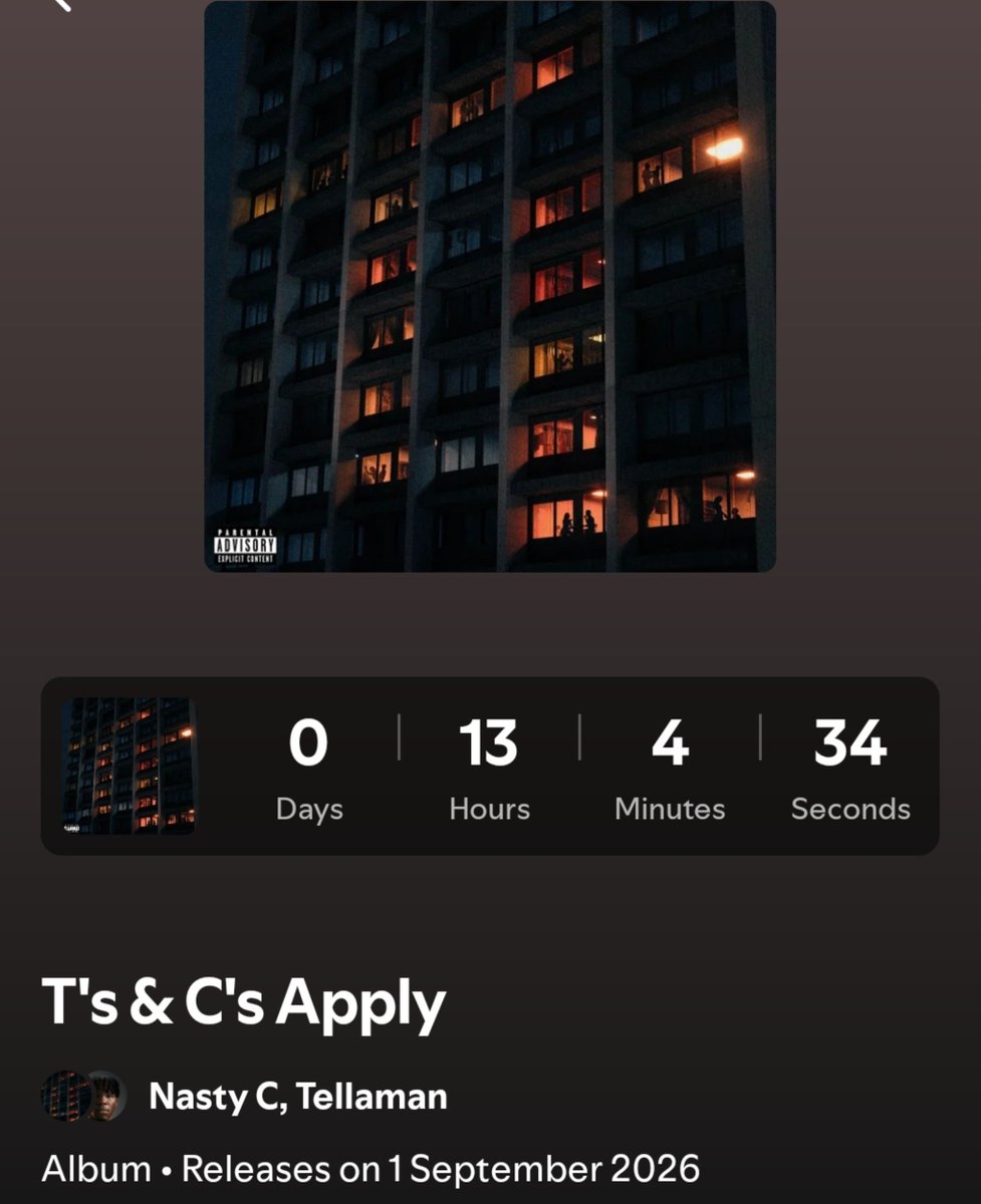 Nasty_CSA's tweet photo. Our new album "T's and C's Apply" is out tonight!🎶🎵 @TELLAMANWORLD @TsandCsApplyFM #TsandCsApplyAlbum https://t.co/zgZbRwm7wI