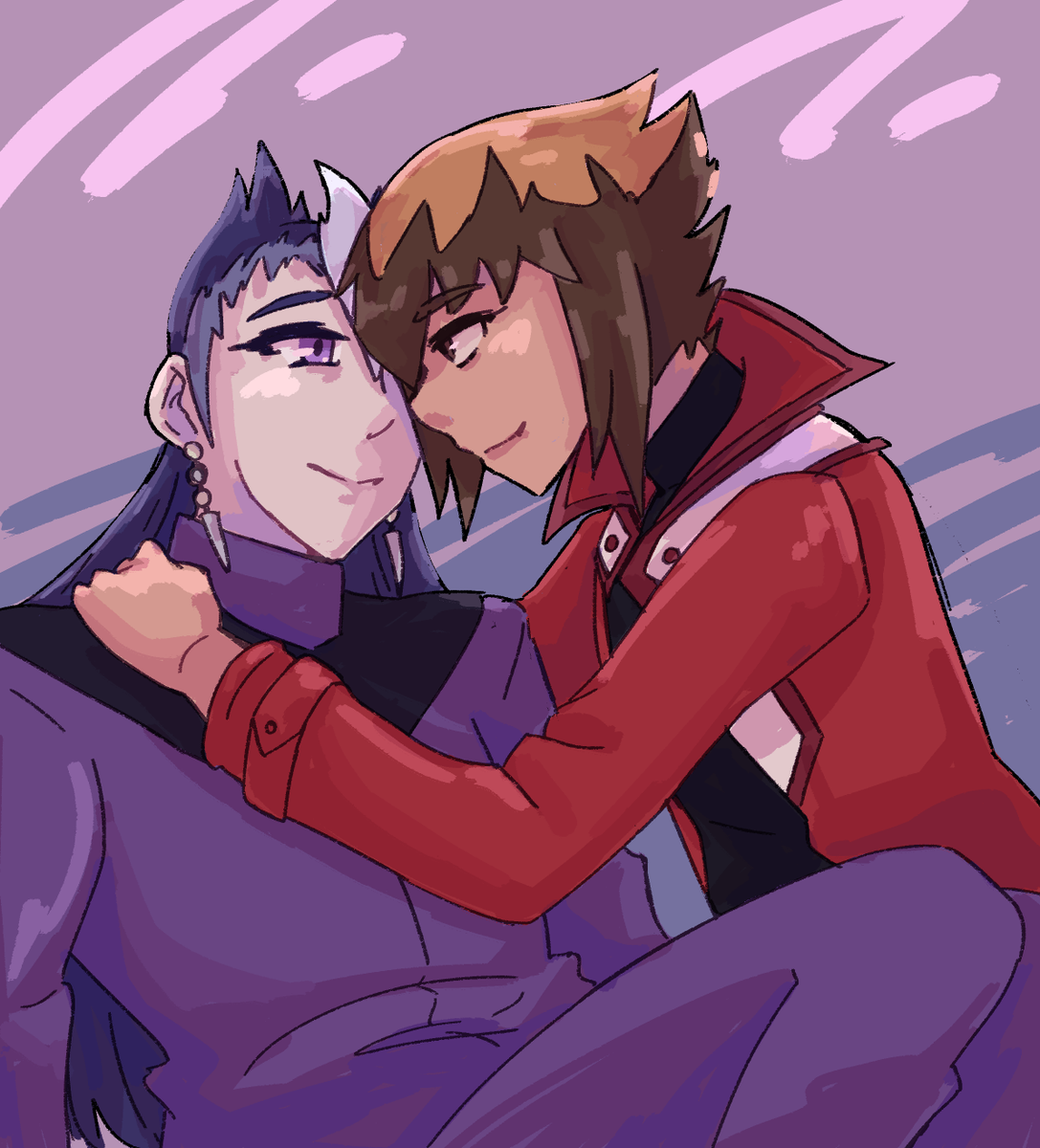 iylisss's tweet photo. Gx Week 2026 Day 7 - Judai's Birthday!
Getting his celebratory Saiou kiss ~
#gxweek2026 https://t.co/l7CchFu8M0