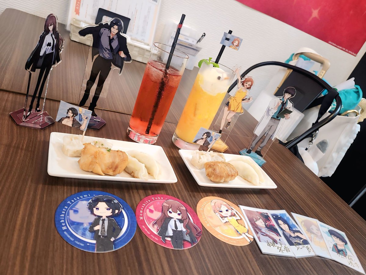 Watame_TRPG's tweet photo. みーるさんとマジミラ&amp;プル夜カフェに行ってたﾖｰ!
夢の詰まった素敵な時間だったな…
また会おう‼️ https://t.co/5L0bWPwSt6
