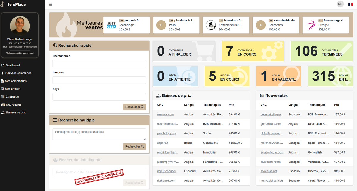 LJee's tweet photo. Catalogue + 100 000 médias français et étrangers. La plus grosse offre internationale !

Netlinking, GEO, réputation, visibilité et projets sur mesure.

La puissance d'une plateforme. L'expertise d'une agence.

Découvrez notre plateforme inscrivez-vous : https://t.co/ieHJft76lj https://t.co/eg2xz3Oq1m