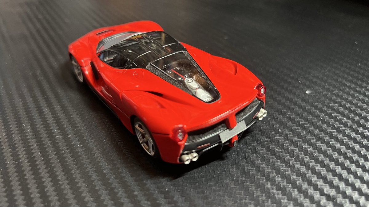 TAKA_Fukami's tweet photo. The LaFerrari is almost complete! 😊
#LaFerrari #143scale #scalemodel #modelcar https://t.co/NfsHLwyT7x