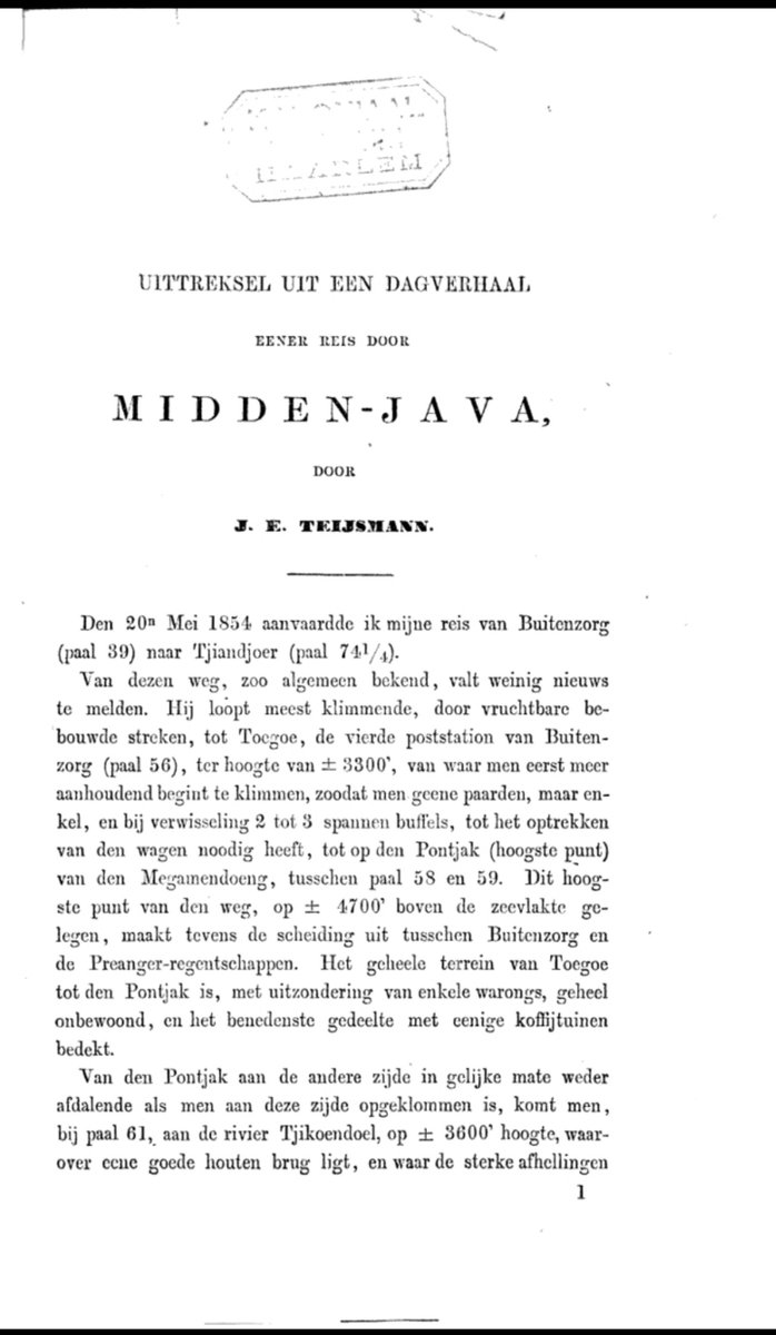 pergijauhkealam's tweet photo. Sedang membaca suatu jurnal perjalanan milik pegawai kolonial Belanda. Ia bercerita tentang perjalanannya menyusuri Jawa Tengah pada 1850-an.

Pernahkah si penulis terpikir, bahwa ceritanya itu akan dibaca (dan sungguh dinikmati) oleh seseorang 170 tahun kemudian?

Literatur..🌻 https://t.co/79IHmb9fH5