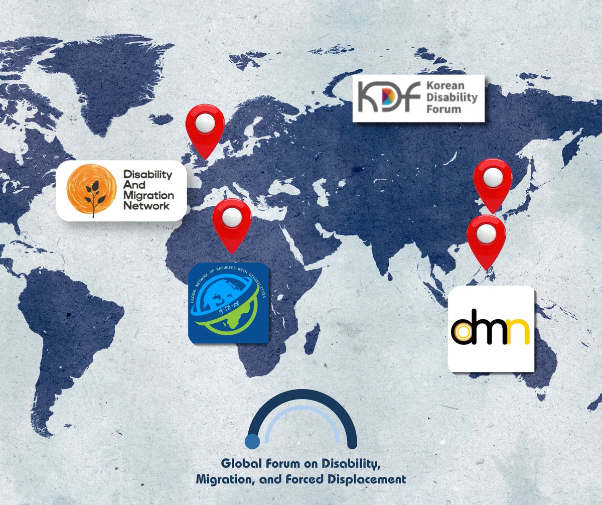 GlobalForumDMD's tweet photo. Four networks. Three regions. One agenda.

GNRD · KDF · DMN · DAMN are convening the first Global Forum on Disability, Migration and Forced Displacement — led by persons with disabilities, shaped by lived experience.

#GFDMD #OPDLeadership #NothingAboutUsWithoutUs https://t.co/12N0Pk1dQ5