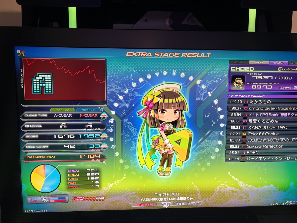 Yukari___0314's tweet photo. フォロワーも前に比べてまあまあ増えたから改めて自己紹介しますかね
トリッカルと音ゲーやってます。
トリッカルはまだ初心者です。
AC音ゲーは弐寺とDDR中心の多機種勢です(全部実力は中途半端)
CSはArcaeaとKALPAを細々とやっています。
ネットでもコミュ障なので絡んでくれると嬉しいです😢 https://t.co/he9knoxBhK