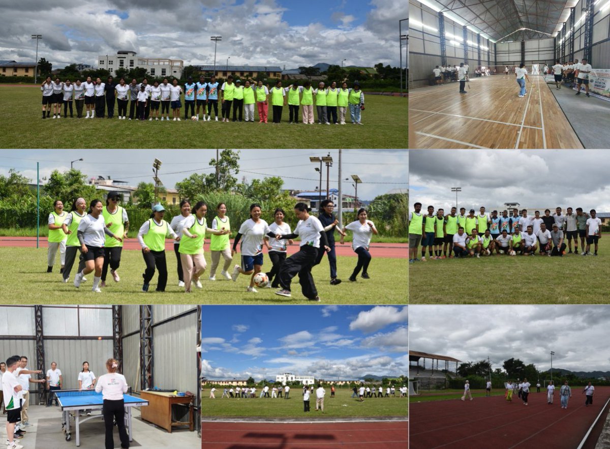 DBT_IBSD's tweet photo. BRIC -IBSD, Imphal concluded its three-day National Sports Day celebration with enthusiastic participation of scientists, staffs &amp; research scholars in diverse sporting activities, promoting teamworkand fitness.
@DBTIndia @DrJitendraSingh @rajesh_gokhale https://t.co/hvcXMrOLCJ
