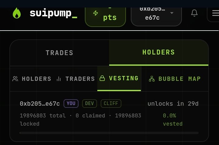 blastdotcat's tweet photo. $BCAT 19996803M bought and locked @SuiPump_SUMP https://t.co/vW4BlfGRCn