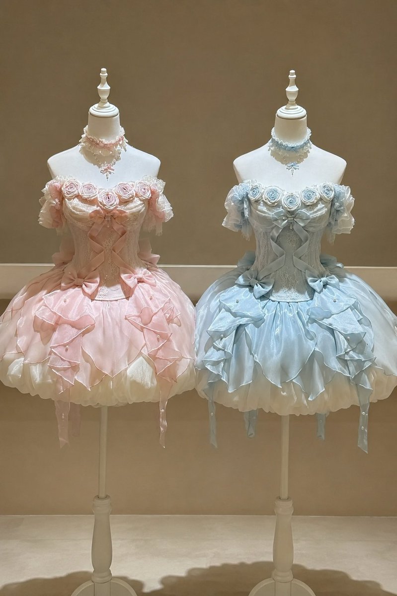 LilyBlack_shop's tweet photo. 薔薇とリボンのプリンセスロリータ🥀🤍
9月6日予約締切☑️ https://t.co/lu9bxDZX6r