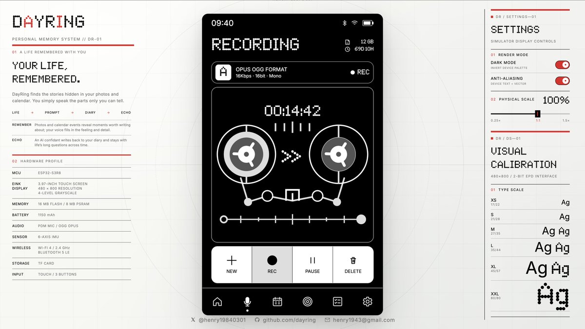 henry19840301's tweet photo. https://t.co/QtqM0eCrz3 Embedded UI design is brutal: tweak C++, flash, repeat. AI is already great at web UI. With local rendering loop of FreeInk, We can perfect the interface with AI in the browser—then let itself iterate the C++ UI until it matches. 

This is about to become the default workflow of tomorrow's AI Hardware development.  See it live https://t.co/ORyE5FXlBx

@M5Stack @EspressifSystem @jmitch @its_hard_2_name