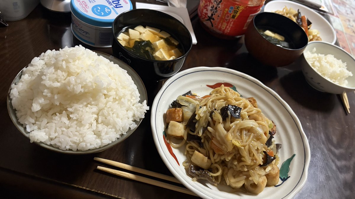 CieG__88's tweet photo. 〜あんかけ焼きそば〜

野菜増し増しキクラゲin https://t.co/BTXdyRK941