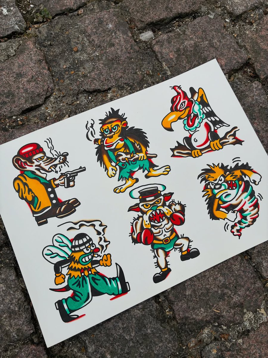 CriseldaPandy's tweet photo. Choose your fighter

These little critters are now available as colour or black-and-grey tattoos. DM me to book. https://t.co/F2hmjGrOaG