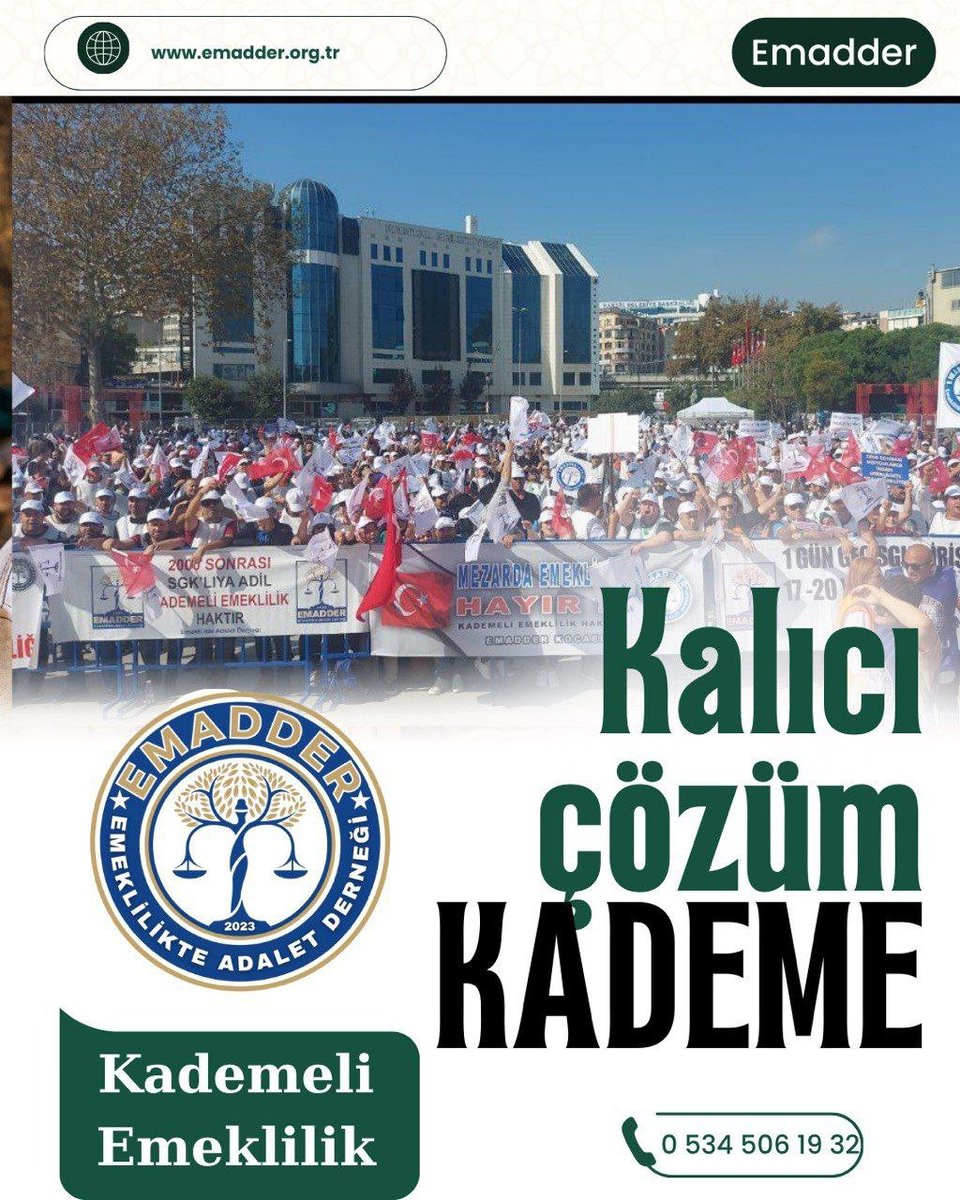 AfyokH's tweet photo. Her gün aynı iş, aynı yük, aynı prim…
Ama sadece bir tarih farkı ile emeklilikte yıllarca gecikme!
Bu eşitsizlik, emekçiye yapılmış en büyük ihanettir.
Kademeli emeklilik haktır, gasp edilemez!
#TekçözümKademe https://t.co/VqDEwKk4BR