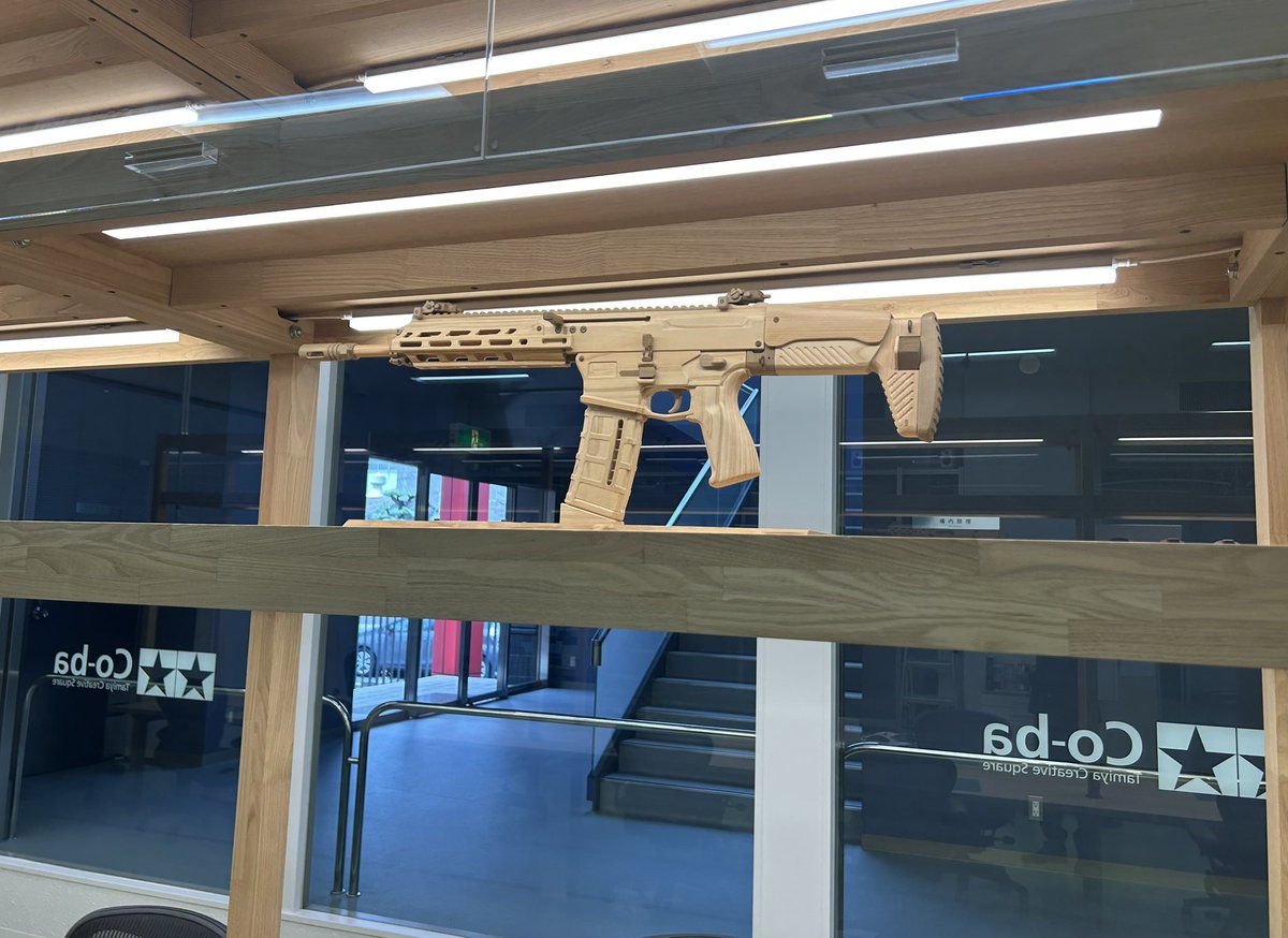 jpdr3568's tweet photo. タミヤ本社の工作スペース「Co-ba」にて展示させていただきました
一般向け開放はしていませんが、本社見学ツアーでご覧になれます
皆様の創作意欲向上に繋がれば幸いです🙇
(掲載許可済み)

#タミヤ https://t.co/wfVBBRe02N