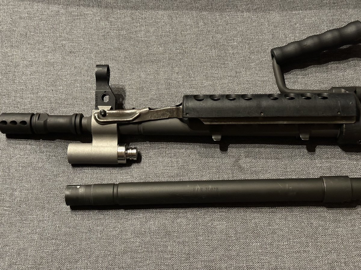 41Proteinase's tweet photo. VFCのM249
ファスガン時に重さに耐えられなかったので
ボトムの方もスチールバレルに交換 https://t.co/A6DkfEfdqL