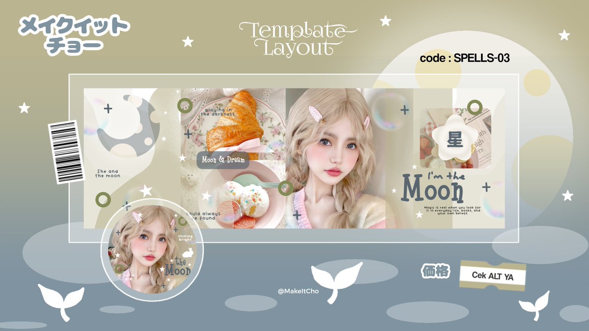 MakeItCho's tweet photo. Help RT? Terimakasih ✨

Aku bawa 8 layout yang bakal aku sell as template.

Boleh bantu cek and ricek dulu ya siapa tau ada jagoan kalian.

Kalau ada kesamaan dengan ba lain boleh dm aku yaa

t. #bealanja https://t.co/XGSEjojNXy