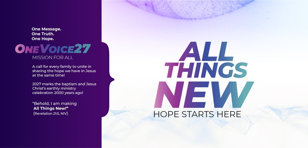jun_klint's tweet photo. #AllThingsNew
#OneVoice27
#MissionForAll
#DavaoAdventists https://t.co/PfGeAZQ60Z