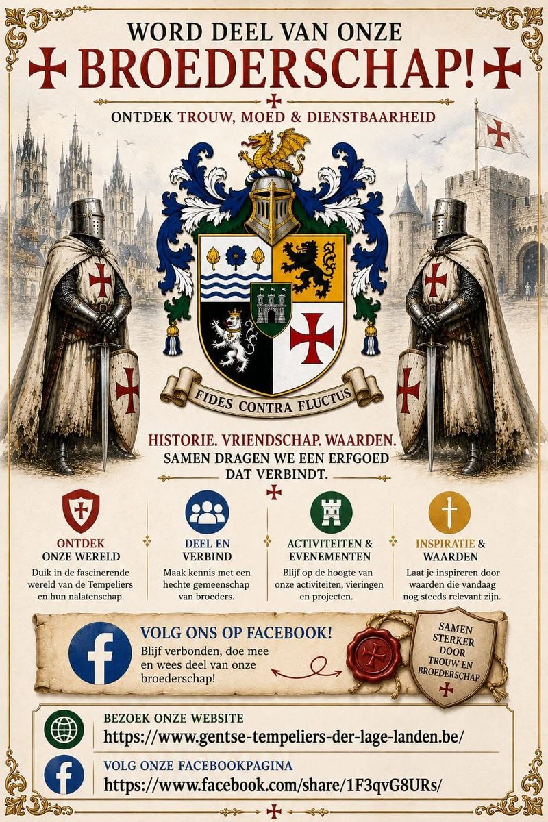 pb_lynx's tweet photo. #Vriendschap #Waarden #Traditie #Verbondenheid #Gemeenschap #SamenSterk #GeschiedenisBeleven #ErfgoedVlaanderen #HistorischVlaanderen #OntdekGent #GentseGeschiedenis #LevendeGeschiedenis #HistorischeTraditie #RiddersVanNu #TempeliersVanNu #FidesContraFluctus https://t.co/9PmadNt6pv