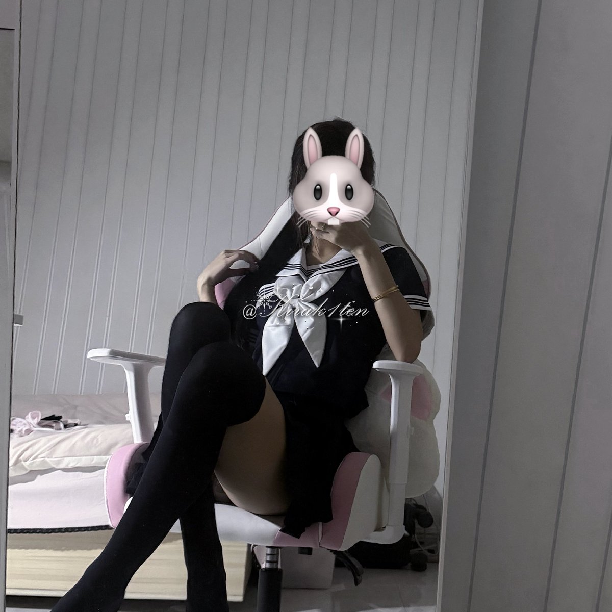 Kirak1ten's tweet photo. 日常版🐰
#日常 #清纯 #女大 https://t.co/Lm9rypkIFs
